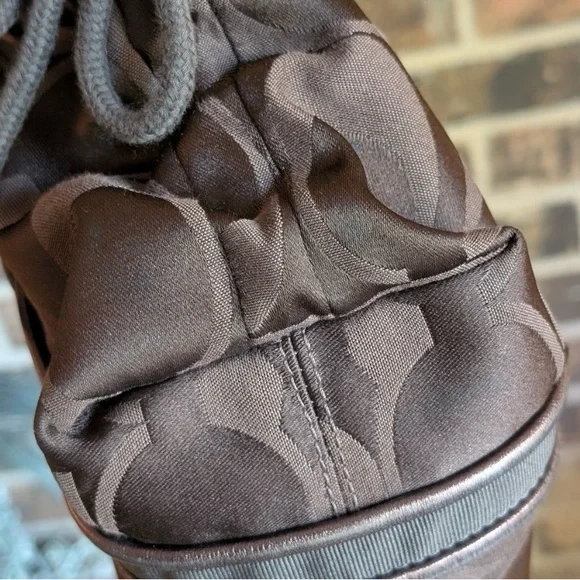 Coach Poppy Chocolate Brown Hobo Bag - Picture 11 of 16